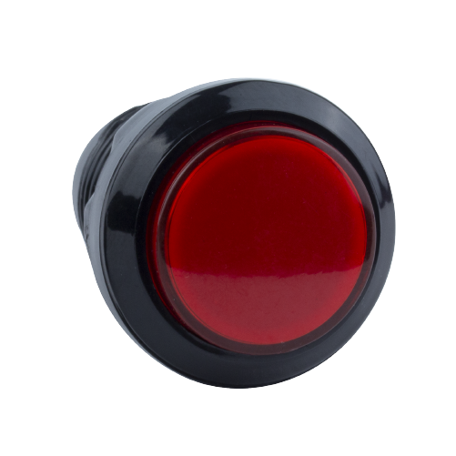 30mm 빨강색 원형 LED 아케이드 스위치 버튼